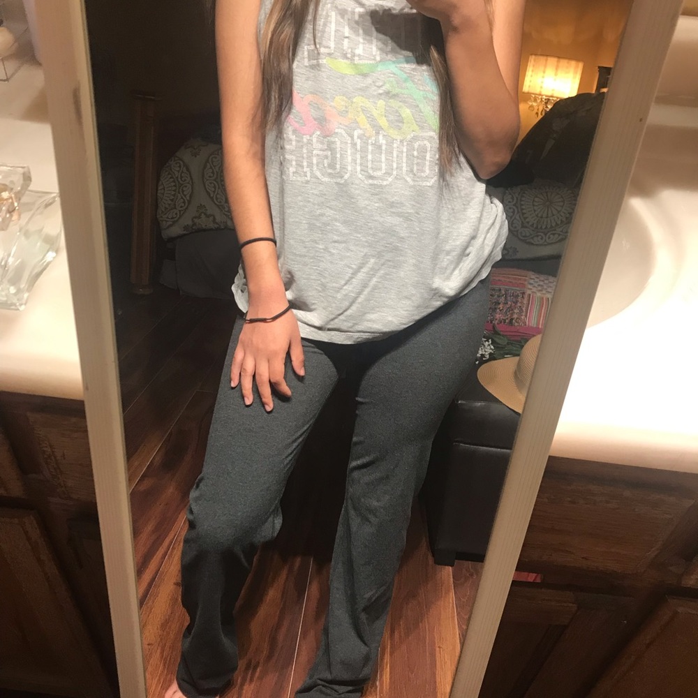 Ck Performance Active Gray Yoga Pants - image 5